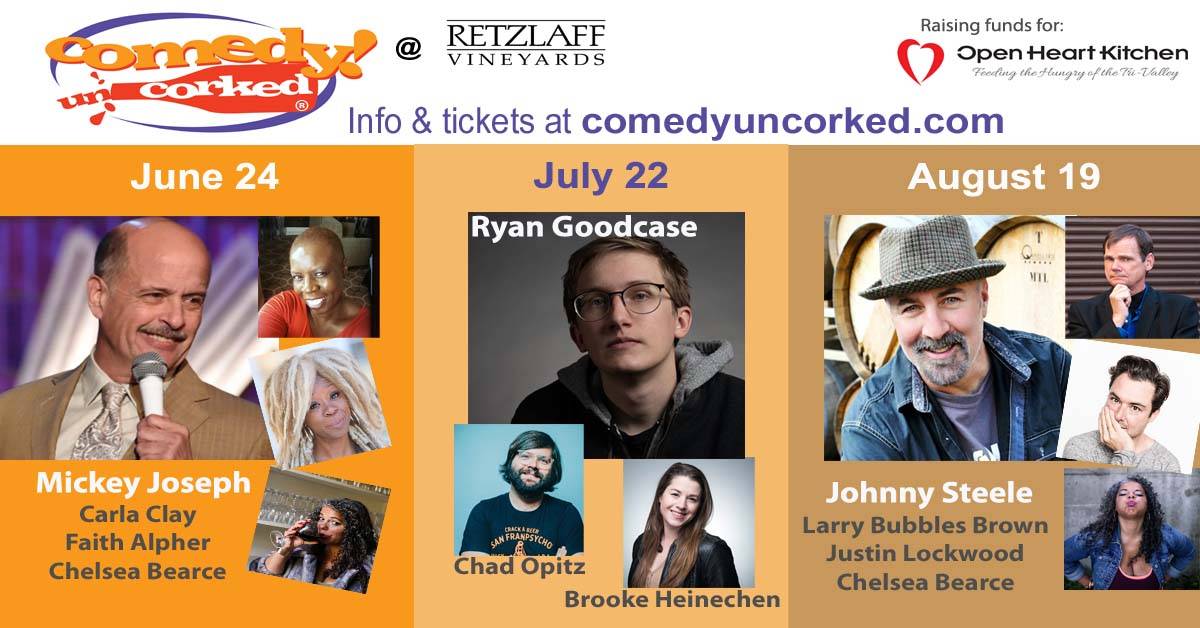 Comedy Uncorked 2023 Banner