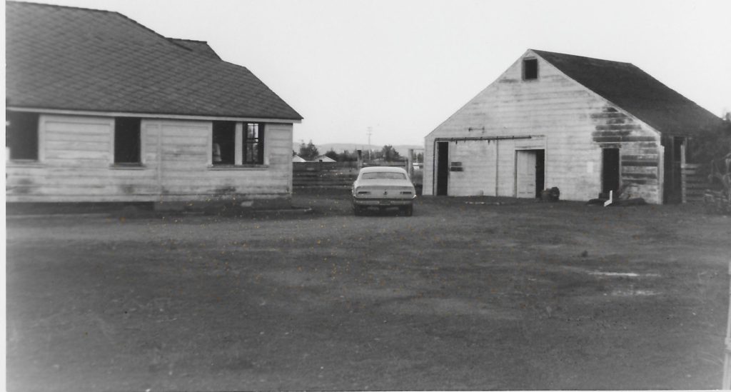 old house with car