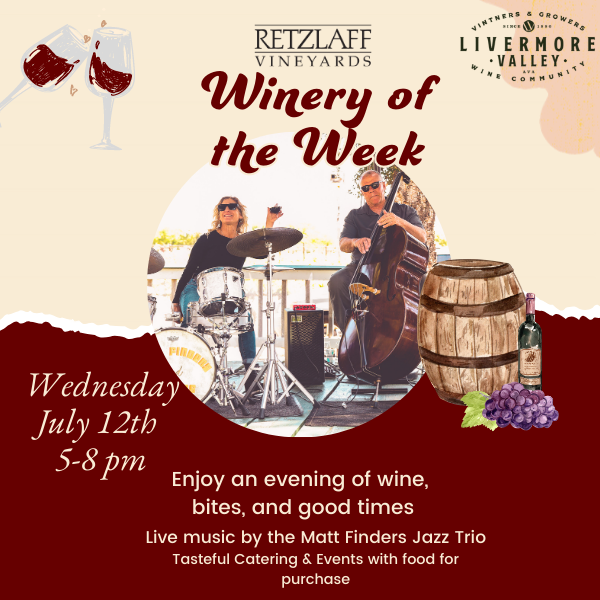 Retzlaff Winery of the Week with Matt Finders Jazz Trio