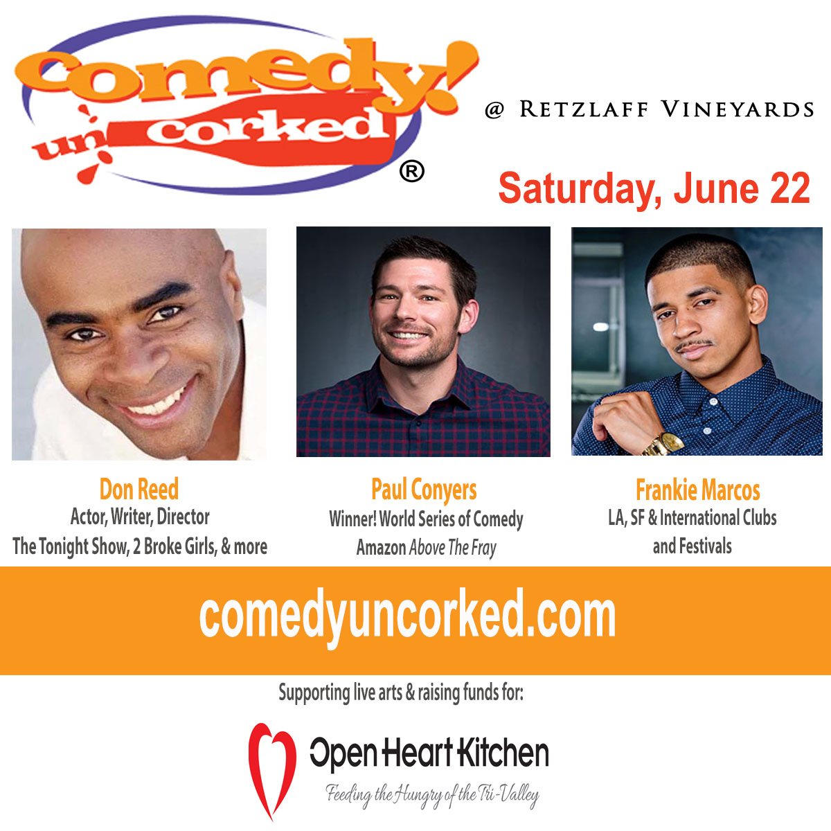 June Comedy Uncorked