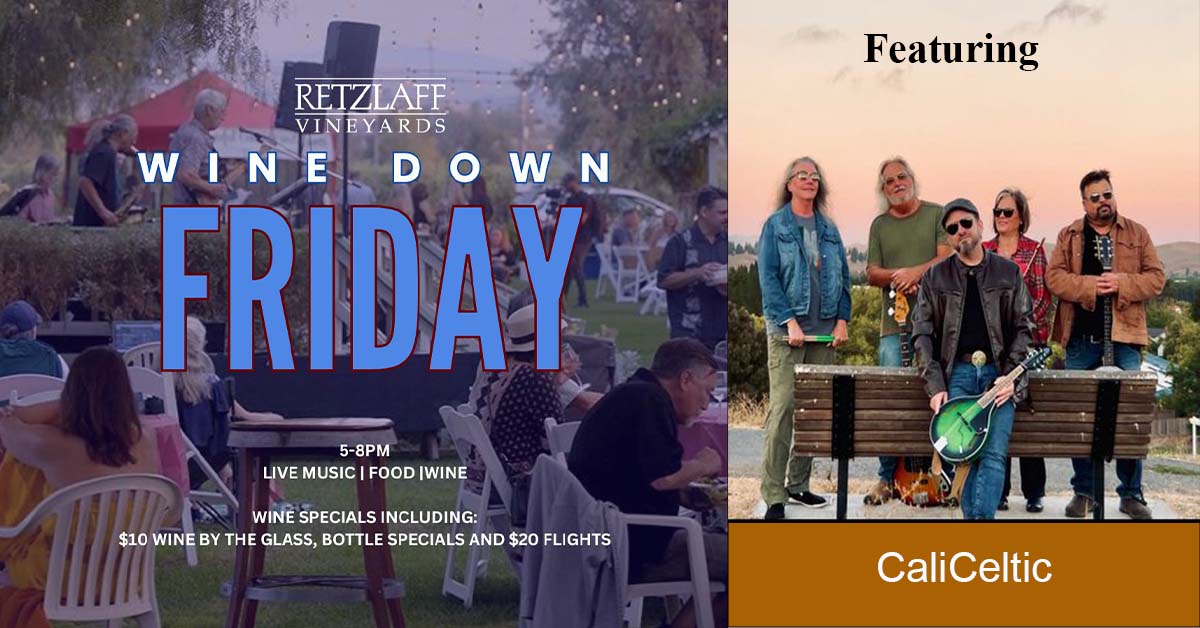 Wine Down Friday with CaliCeltic band