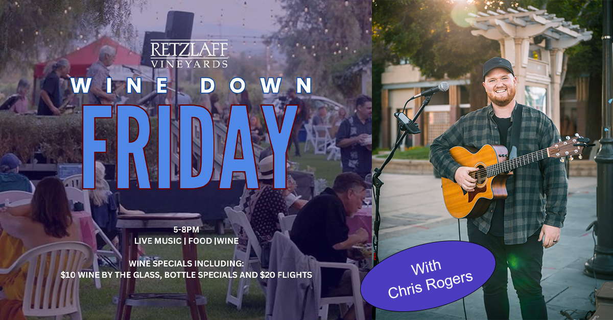 Wine Down Friday with Chris Rogers